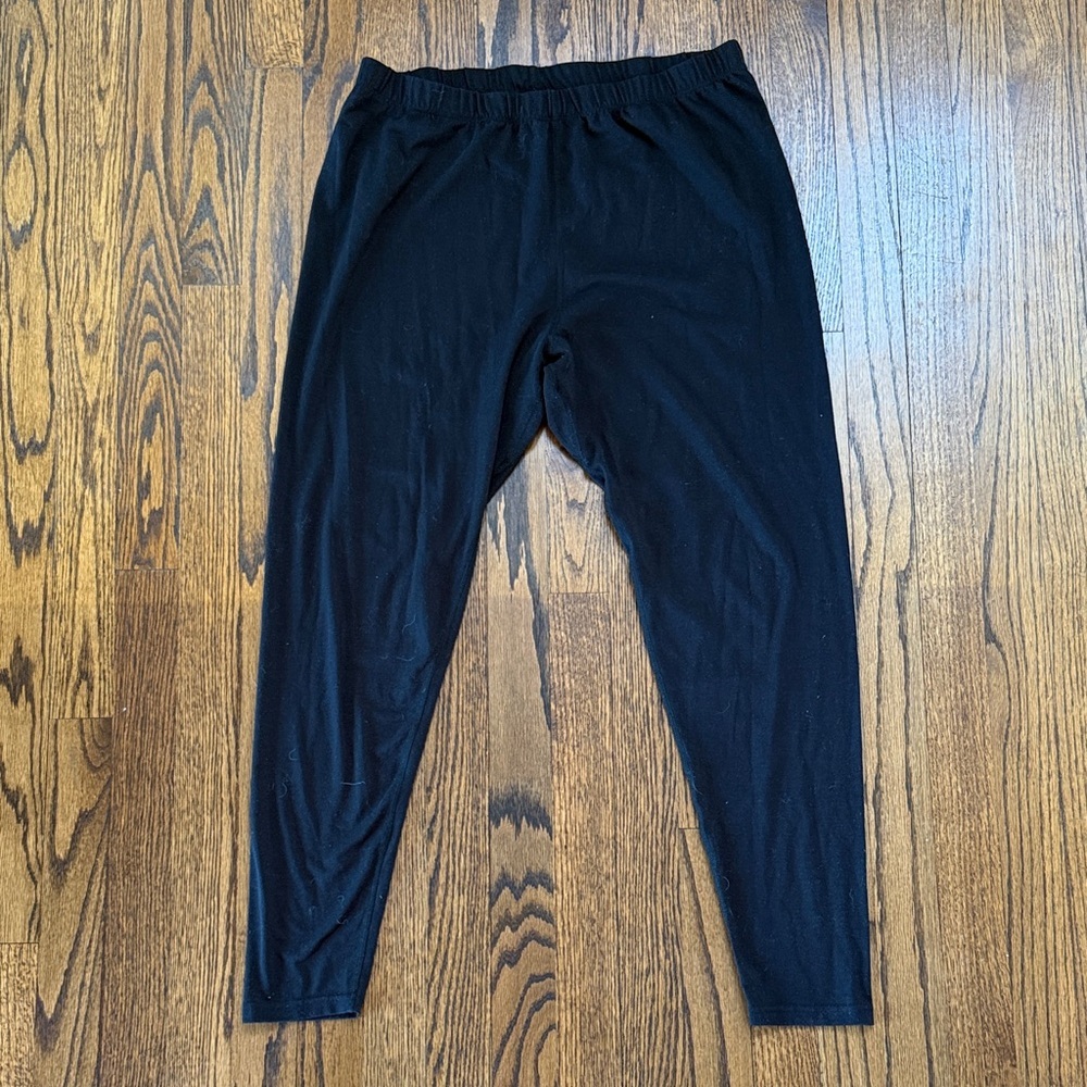 PolarMAX Classic Black Men's XL Long John Sweatpants Warm Winter Outdoor Lounge